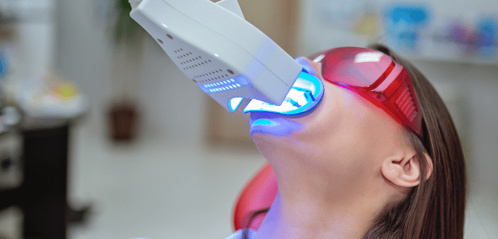 does teeth whitening damage the teeth
